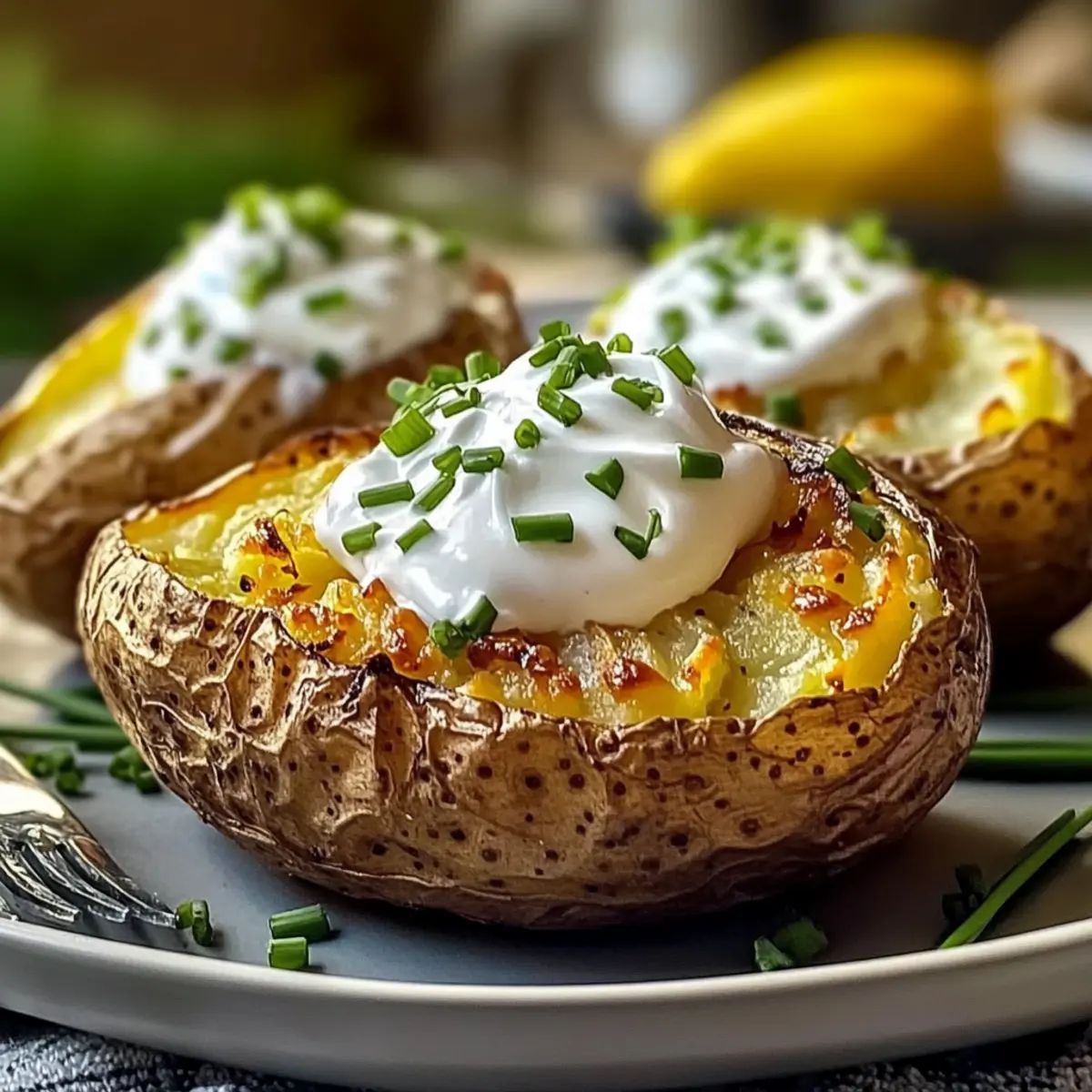 Ofenkartoffel aus der Heißluftfritteuse – Knusprig und Köstlich